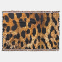 Leopard Spots Black Brown Wild Animal Fine Art