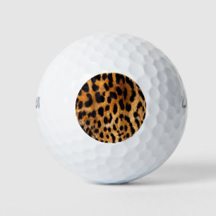 Leopard Spots Black Brown Wild Animal Fine Art Golfballen