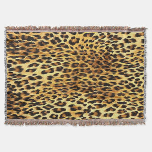 Leopard Spots Camouflage Pattern Painting Deken