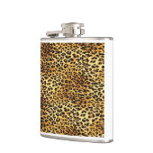 Leopard Spots Camouflage Pattern Painting Heupfles (Links)