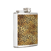 Leopard Spots Camouflage Pattern Painting Heupfles (Rechts)