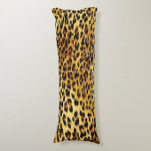 Leopard Spots Camouflage Pattern Painting Lichaamskussen (Voorkant Verticaal)
