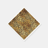 Leopard Spots Camouflage Pattern Painting Servet (Hoek)