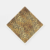 Leopard Spots Camouflage Pattern Painting Servet (Hoek)