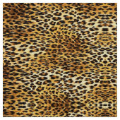 Leopard Spots Camouflage Pattern Painting Stof (Close Up)