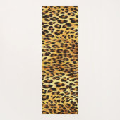 Leopard Spots Camouflage Pattern Painting Yogamat (Achterkant)