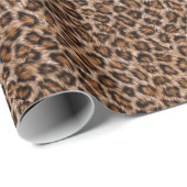 Leopard Spots Fur Jaguar Animal Cat skin Pattern.j Cadeaupapier (Rol Hoek)