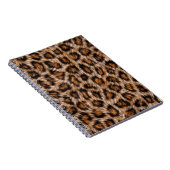 Leopard Spots Fur Jaguar Animal Cat skin Pattern.j Notitieboek (Rechterzijde)