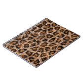 Leopard Spots Fur Jaguar Animal Cat skin Pattern.j Notitieboek (Linkerzijde)