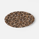 Leopard Spots Fur Jaguar Animal Cat skin Pattern.j Papieren Bordje (Gekanteld)