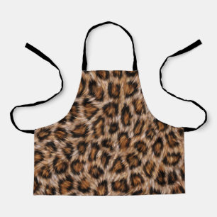 Leopard Spots Fur Jaguar Animal Cat skin Pattern.j Schort