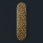 Leopard Spots Gold Fur Jaguar Pattern Persoonlijk Skateboard<br><div class="desc">Dit ontwerp kan worden gepersonaliseerd door de aanpassingsoptie te kiezen om tekst toe te voegen of andere veranderingen aan te brengen. Als dit product de optie heeft om het ontwerp naar een ander object over te brengen, moet u het ontwerp zo nodig aanpassen. Neem contact met me op colorflowcreations@gmail.com als...</div>