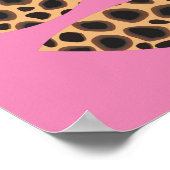Leopard Spots Lipstick Kiss Poster (Hoek)