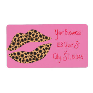 Leopard Spots Lipstick Kiss Thunder_Cove Etiket