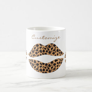 Leopard Spots Lipstick Kiss Thunder_Cove Koffiemok