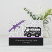 Leopard Spots Party Bus Kaart (Staand voorkant)