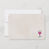 Leopard Spots Pattern Bachelorette Party Bedankt (Achterkant)