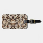 Leopard Spots Pattern Thunder_Cove Bagagelabel (Voorkant horizontaal)