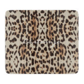 Leopard Spots Pattern Thunder_Cove Snijplank (Voorkant)
