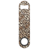 Leopard Spots Pattern Thunder_Cove Speed Flessenopener (Achterkant)