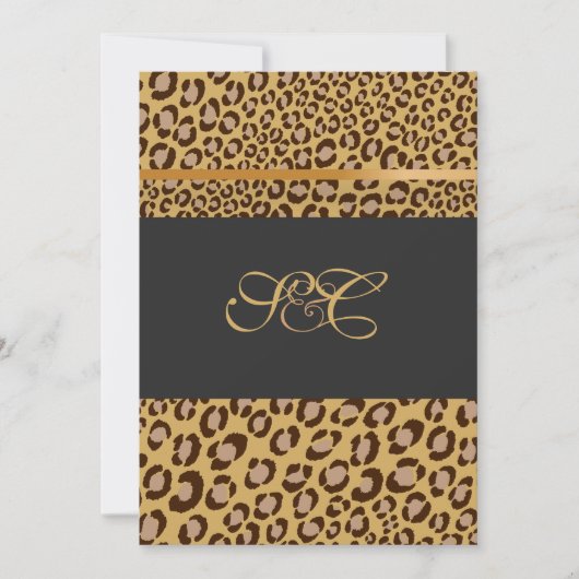 LEOPARD SPOTS+PEARL SWIRLS/ KAART (Voorkant)