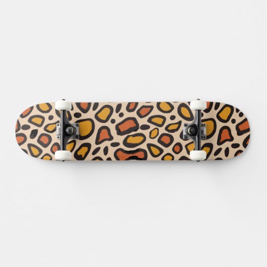 Leopard Spots Persoonlijk Skateboard (Horizontaal)