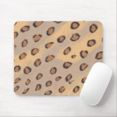 Leopard Spots Schilderen Aangepaste Muismatten (Met muis)
