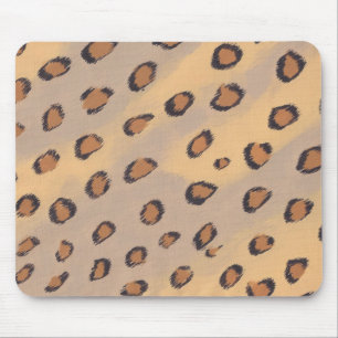 Leopard Spots Schilderen Aangepaste Muismatten