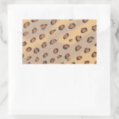 Leopard Spots Schilderen Aangepaste Stickers (Tas)