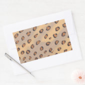 Leopard Spots Schilderen Aangepaste Stickers (Envelop)