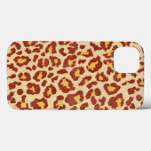 Leopard Spots Ultrasuede Kijk Case-Mate iPhone Case (Achterkant (horizontaal))