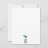 Leopard Staffordshire Dogs Topiary Note Kaart Notitiekaartje (Achterkant)