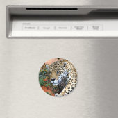 Leopard Stalking Macro Magneet (Insitu (Vaatwasser))