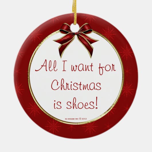 Leopard Stiletto Gifts Personalized Ornament (Achterkant)