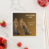 Leopard Stilettos Servetten (Insitu)