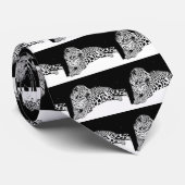 Leopard Stropdas (Opgerold)