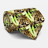 Leopard Stropdas (Opgerold)