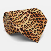 Leopard Stropdas (Opgerold)