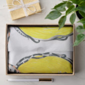 Leopard Sun King Ink Art Tissuepapier (Geschenk)