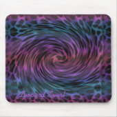 Leopard Swirl Muismat (Voorkant)