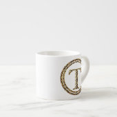 Leopard T Espresso Kop (Voorkant rechts)