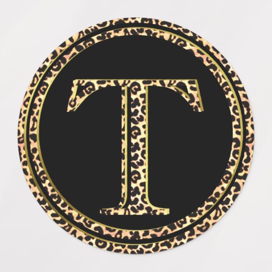 Leopard T Labels (Design 1)
