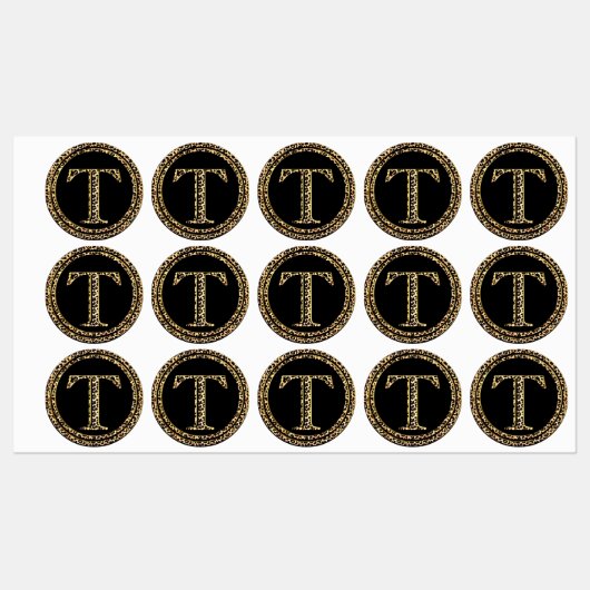 Leopard T Labels (Vel)