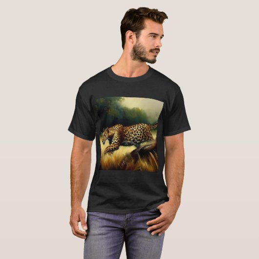 Leopard T-shirt (Voorkant volledig)