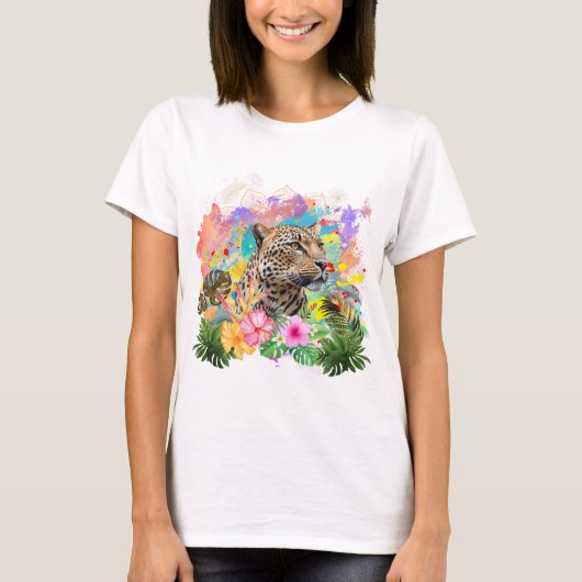 Leopard T-shirt (Voorkant)