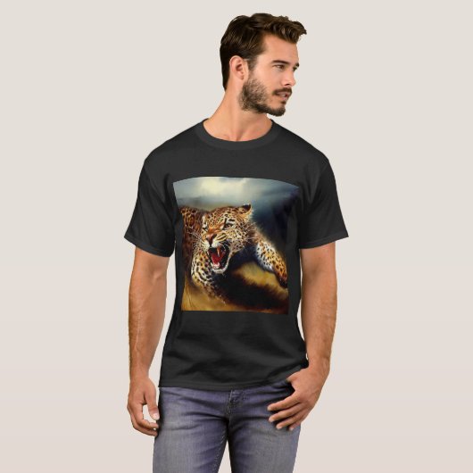Leopard T-shirt (Voorkant volledig)