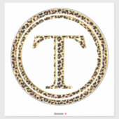 Leopard T Sticker (Vel)