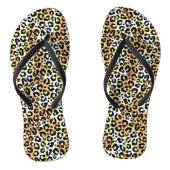Leopard Teenslippers (Voetbed)