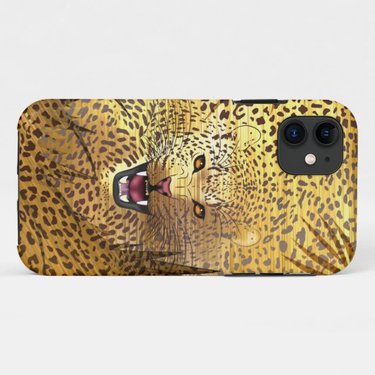 Leopard Territory 1 Case-Mate iPhone Case (Achterkant (horizontaal))