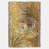 Leopard Territory 1 Deken (Voorkant Verticaal)